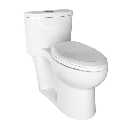 Sứ Hoa Kỳ Tiêu chuẩn một miếng Chậu vệ sinh màu trắng Wc 1.28GPF