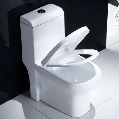 Tủ đựng nước kéo dài một mảnh bằng sứ liền mạch với dễ vệ sinh