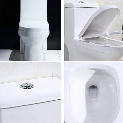 Tủ đựng nước kéo dài một mảnh bằng sứ liền mạch với dễ vệ sinh