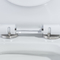 Nhà vệ sinh kéo dài xả nước kép Odm với lỗ bên Tiêu chuẩn Mỹ