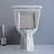 Nhà vệ sinh 2 mảnh kéo dài Nhà vệ sinh thương mại Watersense Ghế PP mềm