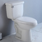 Phòng tắm khách sạn Nhà vệ sinh 1,28 Gpf Hai khối Wc Nhà vệ sinh kiểu Mỹ tiêu chuẩn nước thải