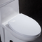 ADA Nhà vệ sinh có chiều cao thoải mái kéo dài một khối ADA Màu trắng tiêu chuẩn Mỹ