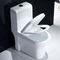 Nhà vệ sinh gắn trên sàn một mảnh dài 19 inch cao 19 inch 15 inch